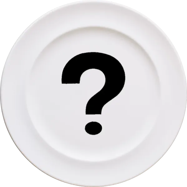 Best Fed Cats - image of an empty plate with a big question mark over it