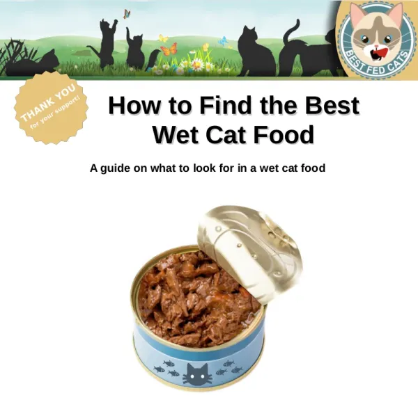 Best Fed Cats - Image of open can of cat food for resource named "How to Find the Best Wet Cat Food"